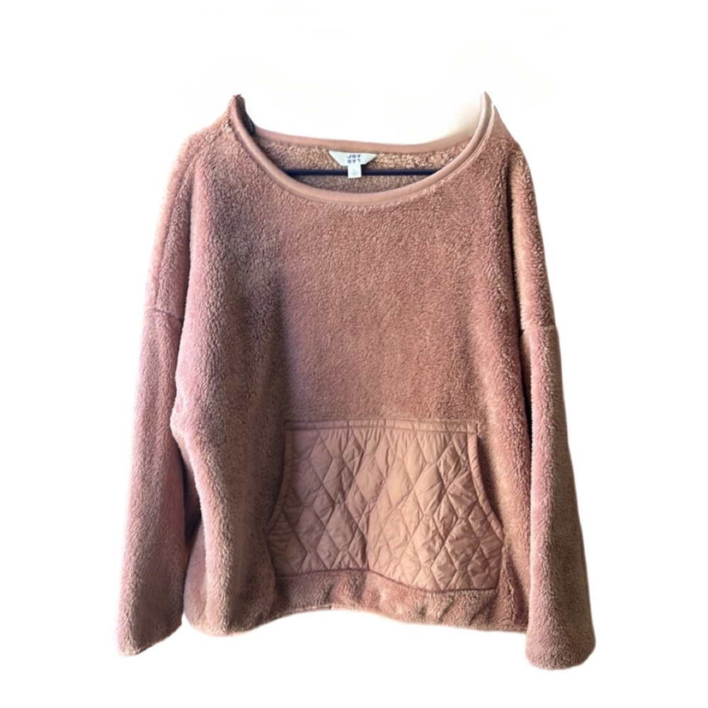 Joy Lab fuzzy crew neck sweatshirt